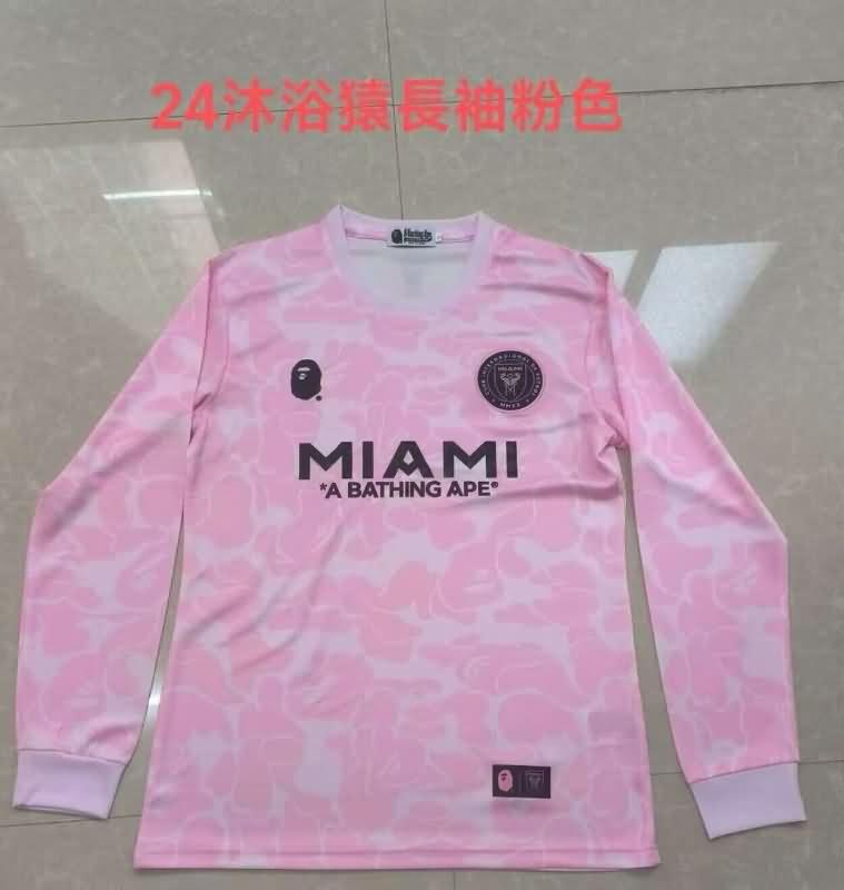 Inter Miami Soccer Jersey Special Long Sleeve Replica 2023