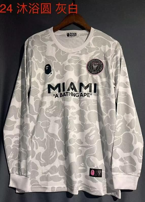 Inter Miami Soccer Jersey 03 Special Long Sleeve Replica 2023