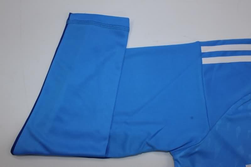 Juventus Soccer Jersey Goalkeeper Blue Long Sleeve Replica 23/24