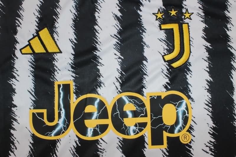 Juventus Soccer Jersey Home Long Sleeve Replica 23/24