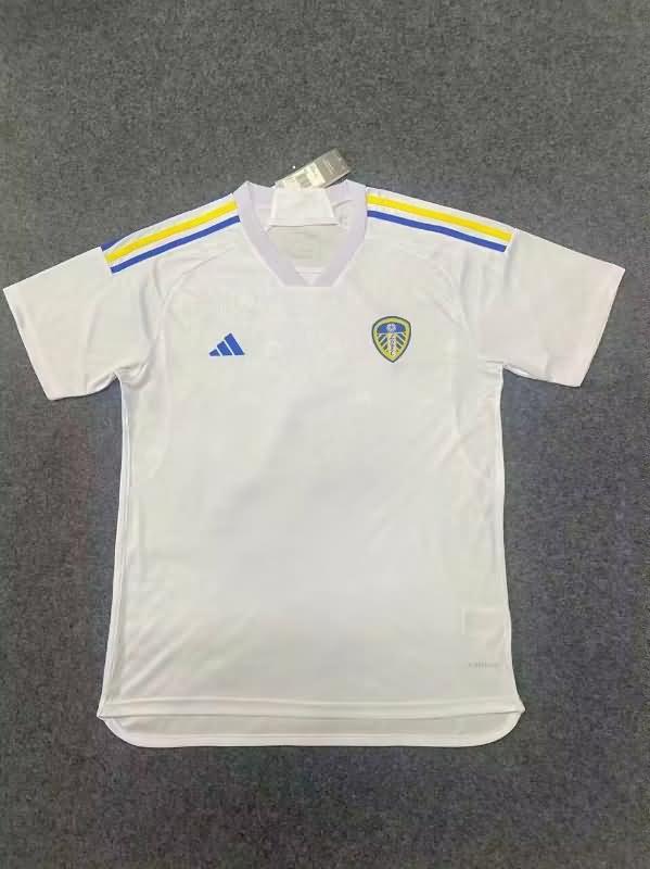 Leeds United Soccer Jersey Home Replica 23/24