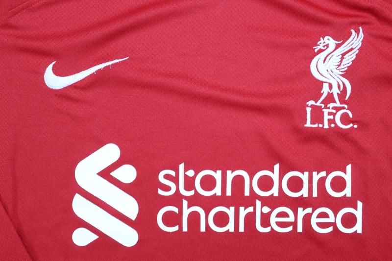 Liverpool Soccer Jersey Home Long Sleeve Replica 23/24