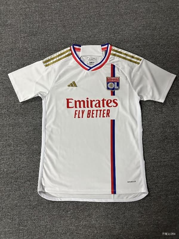 Lyon Soccer Jersey Home Replica 23/24