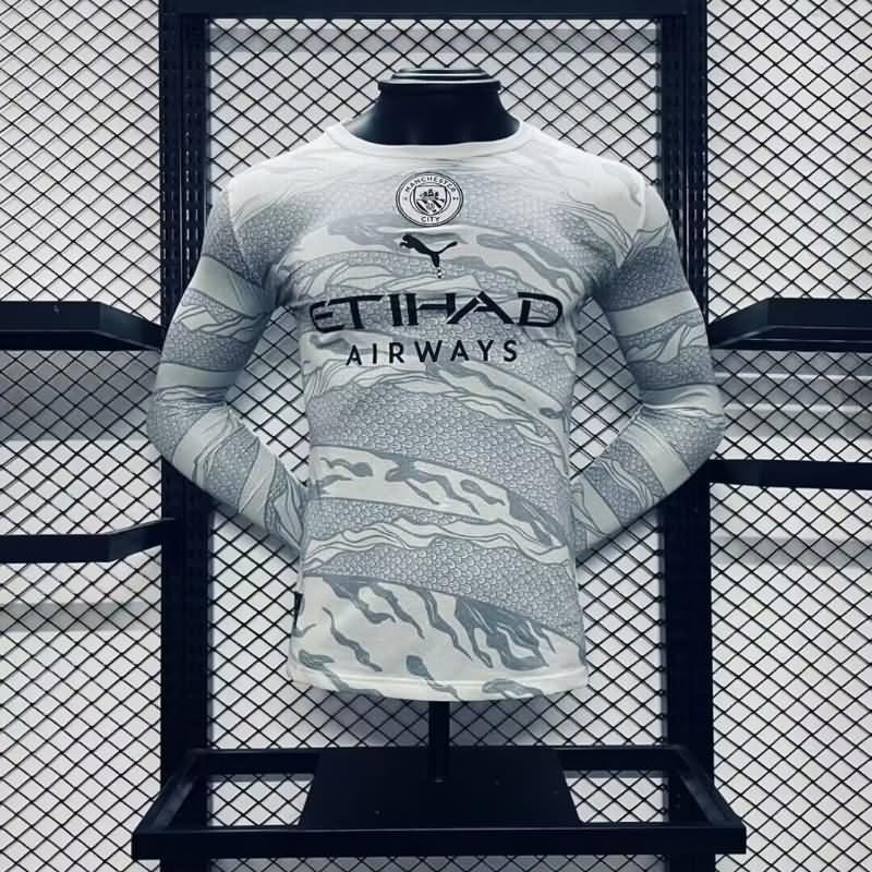 Manchester City Soccer Jersey Special Long Sleeve (Player) 23/24