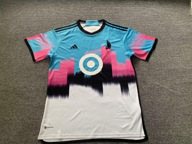 Minnesota United Soccer Jersey Away Replica 2023