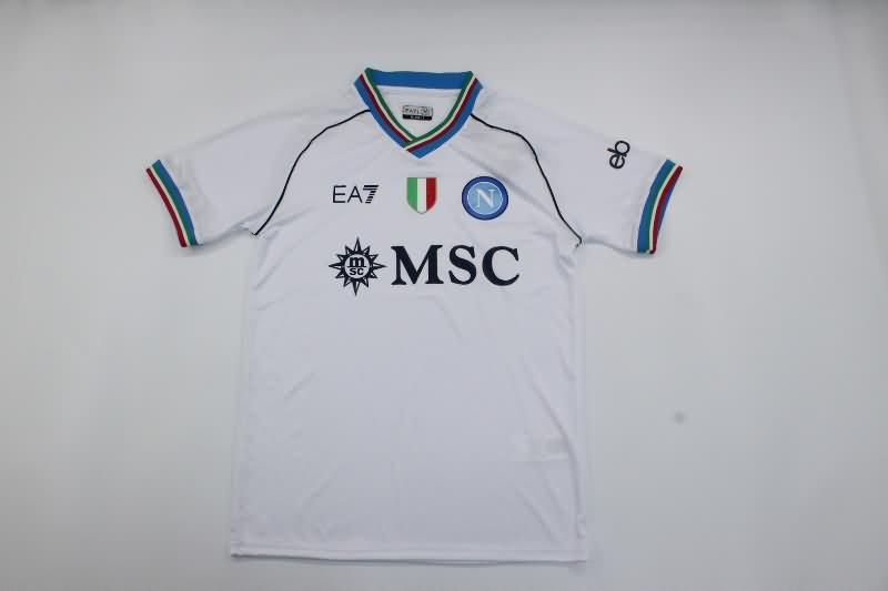Napoli Soccer Jersey Away UCL Replica 23/24