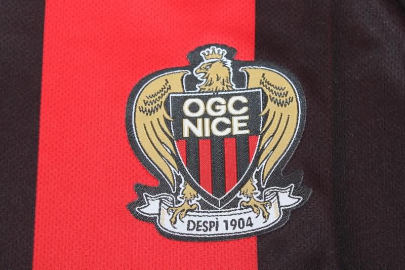 OGC Nice Soccer Jersey Home Replica 23/24