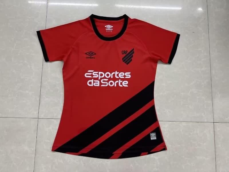 Club Athletico Paranaense Soccer Jersey Home Women Replica 2023