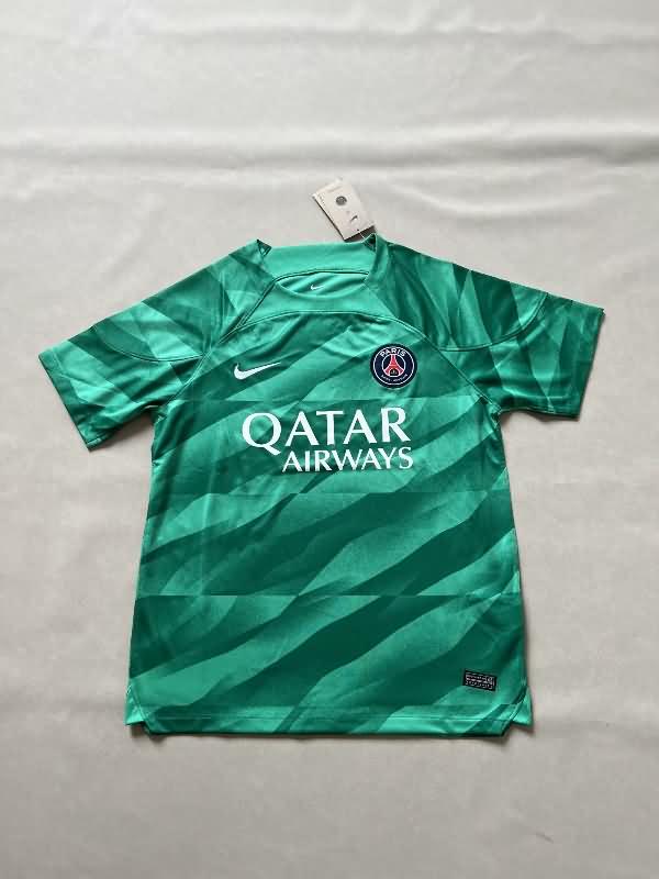 Paris St Germain Soccer Jersey Goalkeeper Green Replica 23/24