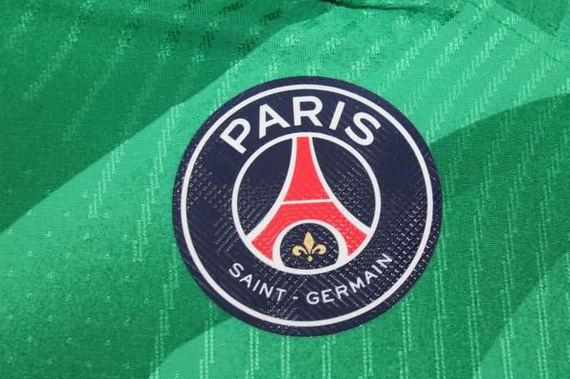Paris St Germain Soccer Jersey Goalkeeper Green (Player) 23/24