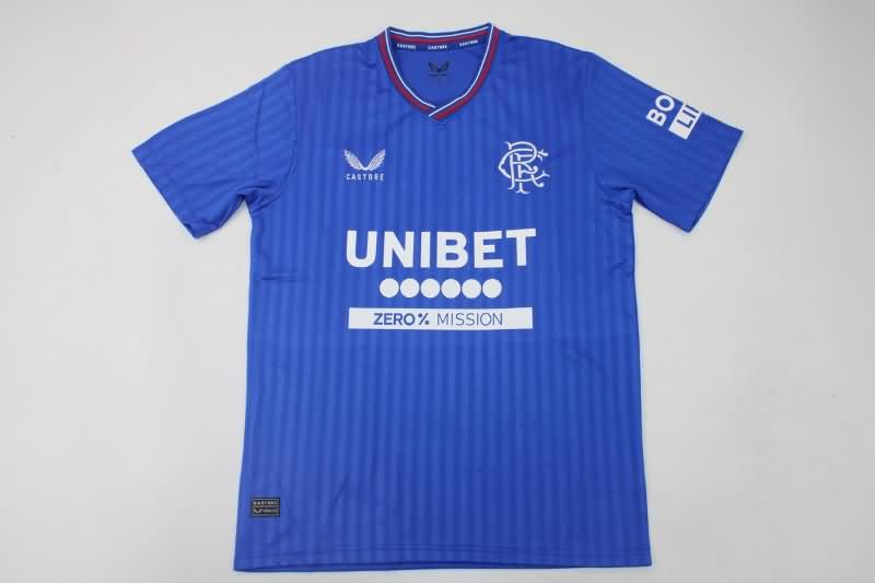 Rangers Soccer Jersey Home Replica 23/24