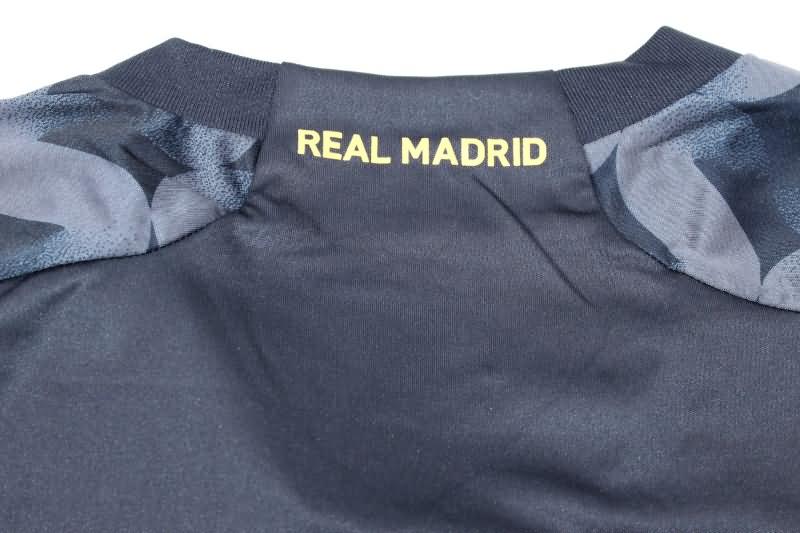 Real Madrid Soccer Jersey Away Long Sleeve Replica 23/24