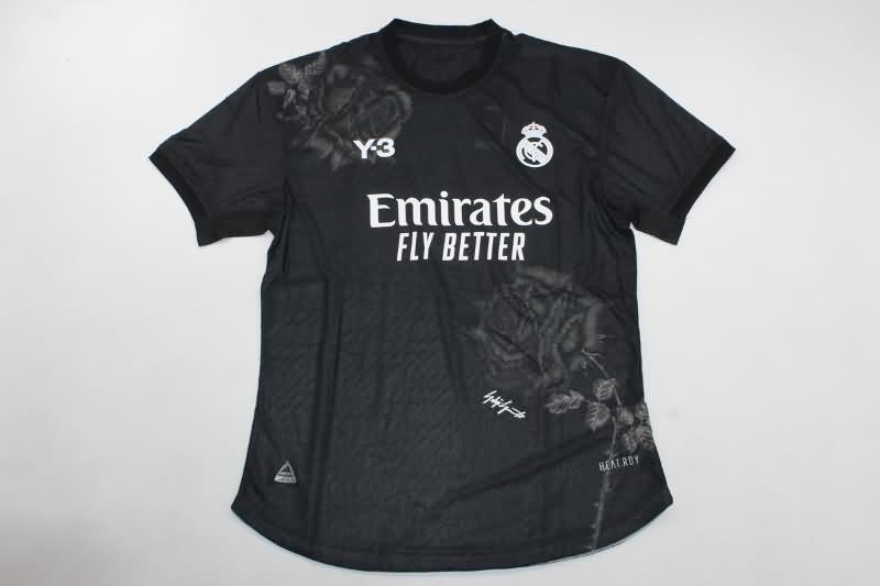 Real Madrid Soccer Jersey Fourth Black (Player) 23/24