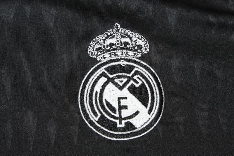 Real Madrid Soccer Jersey Goalkeeper Black Replica 23/24