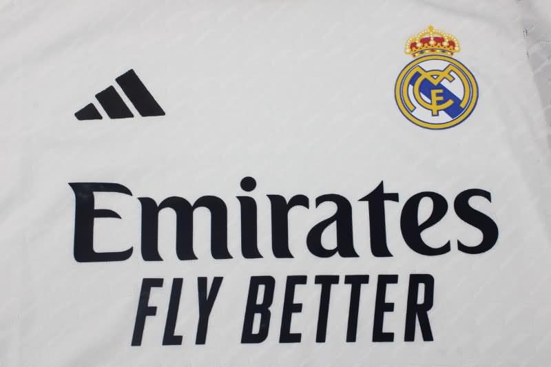 Real Madrid Soccer Jersey Home Long (Player) 23/24