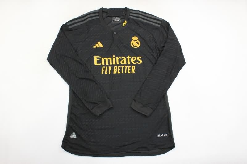 Real Madrid Soccer Jersey Third Long Sleeve (Player) 23/24
