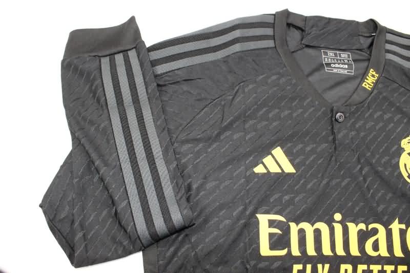 Real Madrid Soccer Jersey Third Long Sleeve (Player) 23/24