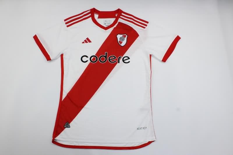 River Plate Soccer Jersey Home (Player) 2023