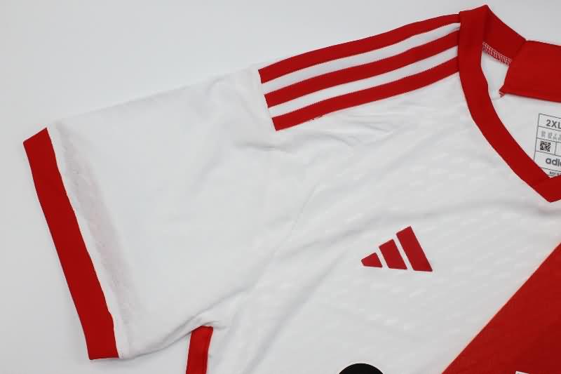 River Plate Soccer Jersey Home (Player) 2023