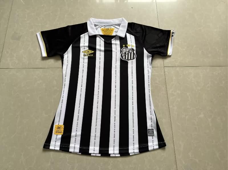 Santos Soccer Jersey Away Women Replica 2023