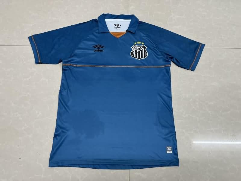 Santos Soccer Jersey Goalkeeper Blue Replica 2023