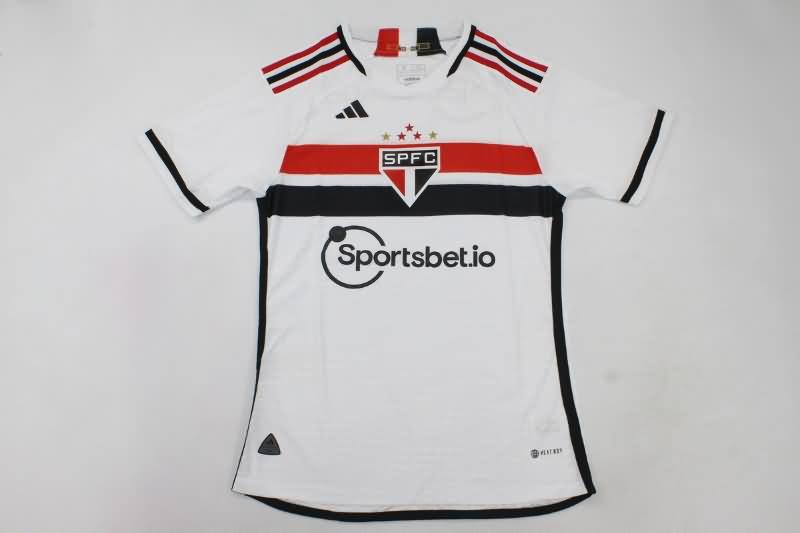 Sao Paulo Soccer Jersey Home (Player) 2023