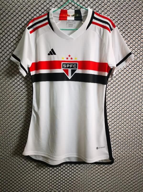 Sao Paulo Soccer Jersey Home Women Replica 2023