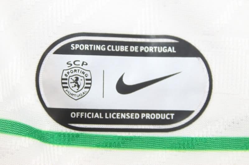 Sporting Lisbon Soccer Jersey Away (Player) 23/24