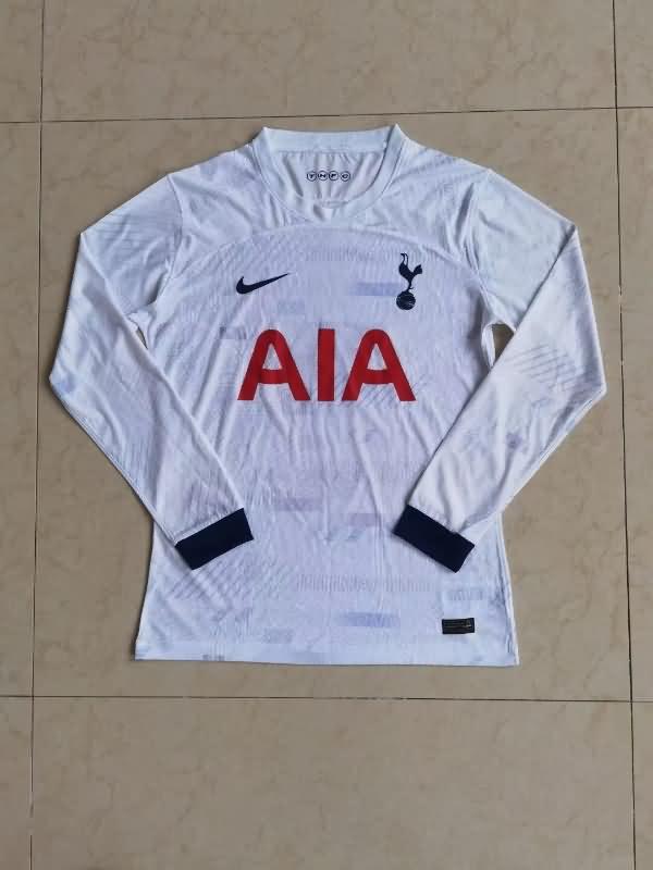 Tottenham Hotspur Soccer Jersey Home Long Sleeve (Player) 23/24