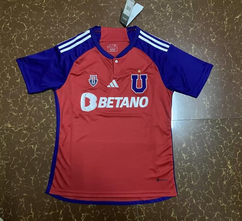 Universidad Chile Soccer Jersey Away Replica 2023