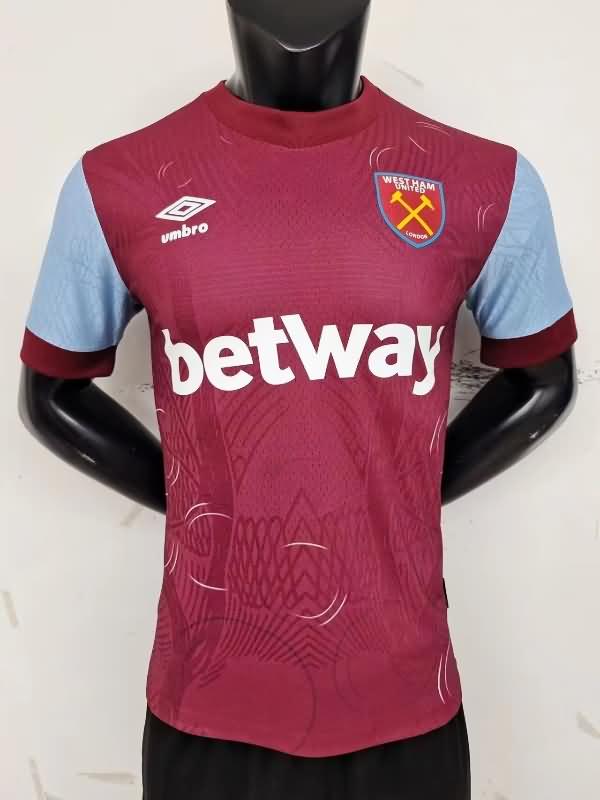 West Ham Soccer Jersey Home (Player) 23/24