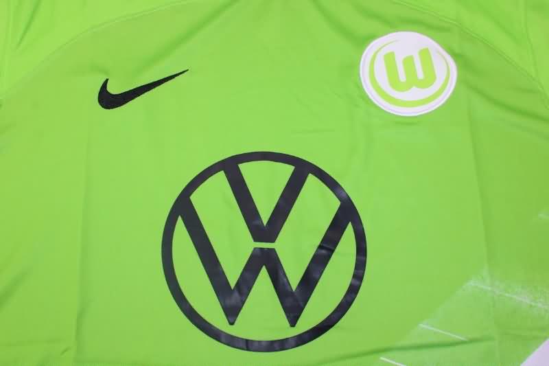 Wolfsburg Soccer Jersey Home Replica 23/24
