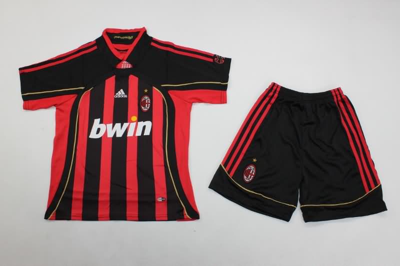 Kids AC Milan Soccer Jersey Home Replica 2006/07