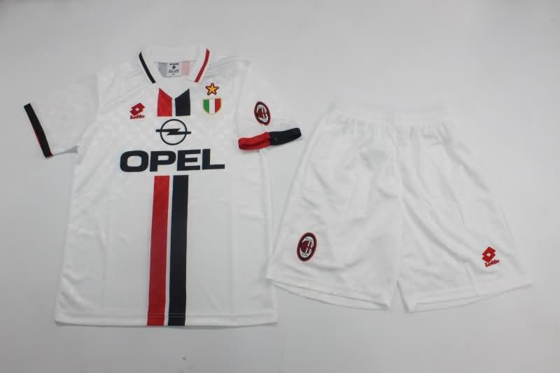 Kids AC Milan Soccer Jersey Away Replica 1996/97