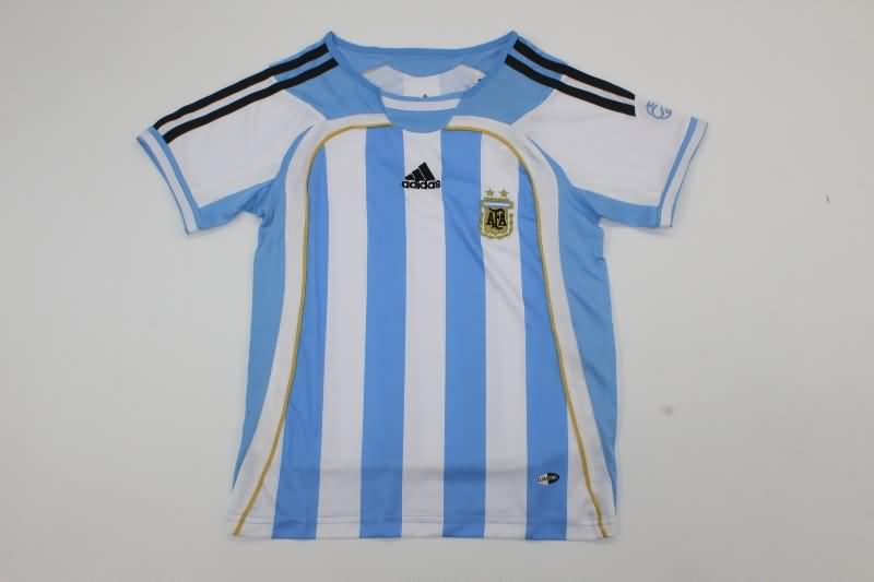 Kids Argentina Soccer Jersey Home Replica 2006