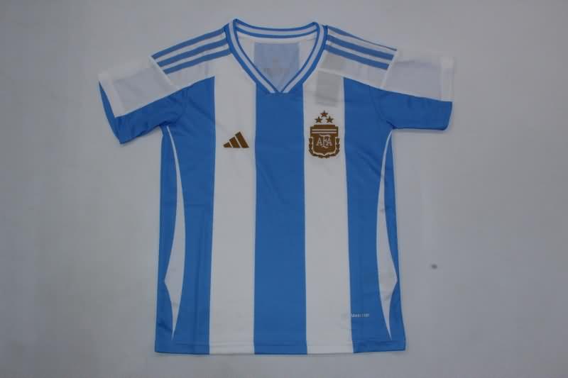 Kids Argentina Soccer Jersey Home Replica 2023/24