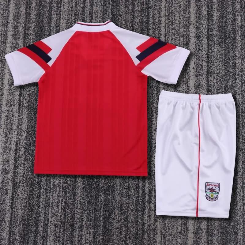Kids Arsenal Soccer Jersey Home Replica 1992/94