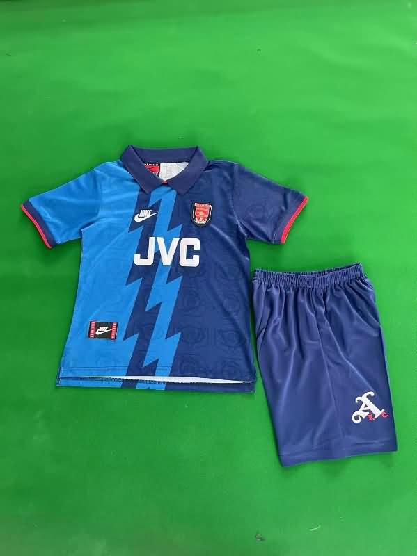 Kids Arsenal Soccer Jersey Away Replica 1995/96