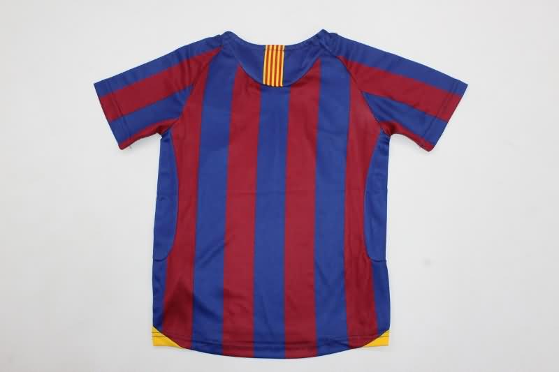 Kids Barcelona Soccer Jersey Home Replica 2005/06