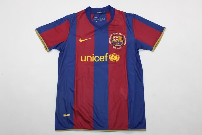 Kids Barcelona Soccer Jersey Home Replica 2007/08