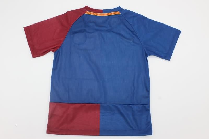 Kids Barcelona Soccer Jersey Home Final Replica 2008/09