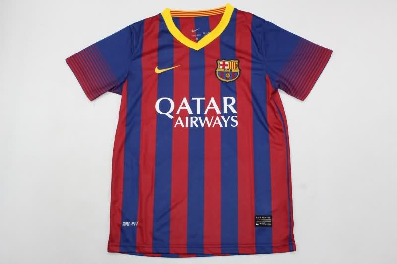 Kids Barcelona Soccer Jersey Home Replica 2013/14