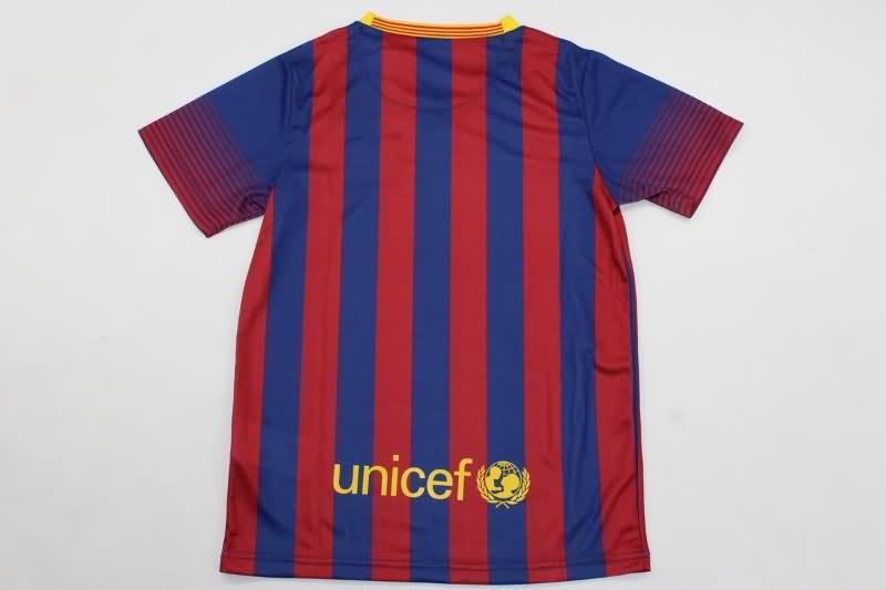 Kids Barcelona Soccer Jersey Home Replica 2013/14