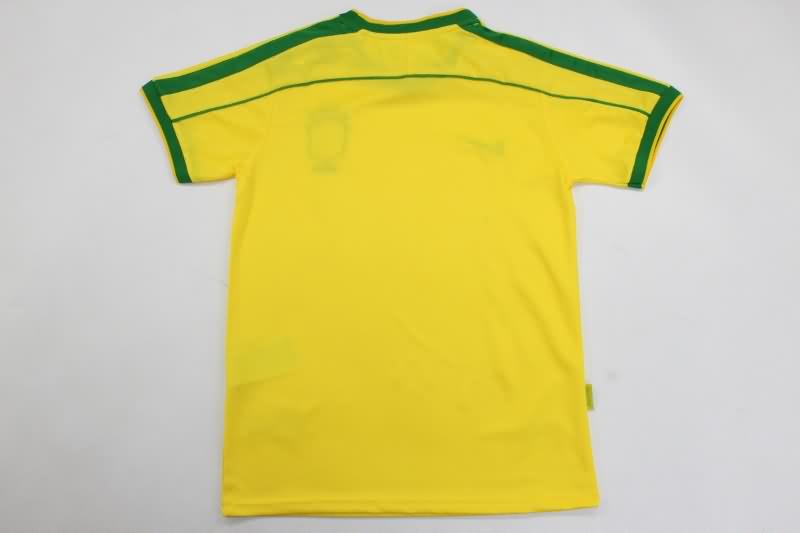 Kids Brazil Soccer Jersey Home Replica 1998