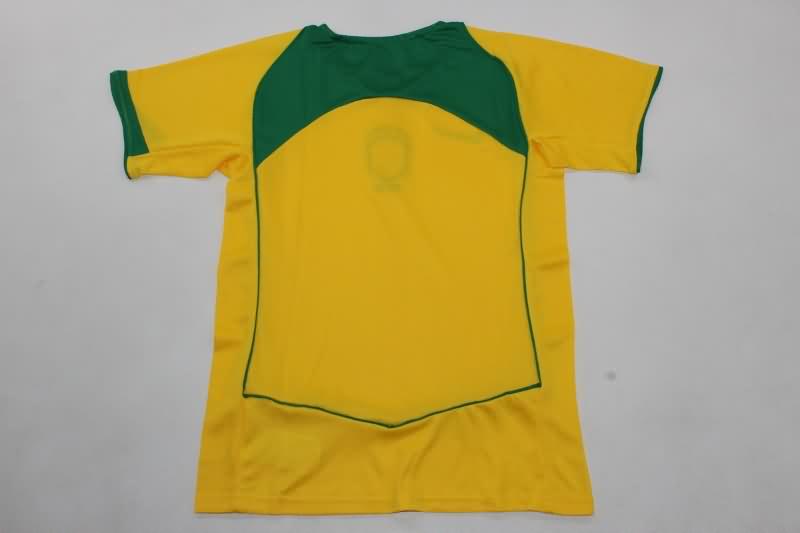 Kids Brazil Soccer Jersey Home Replica 2004