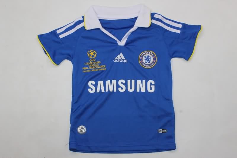 Kids Chelsea Soccer Jersey Home Final Replica 2007/08