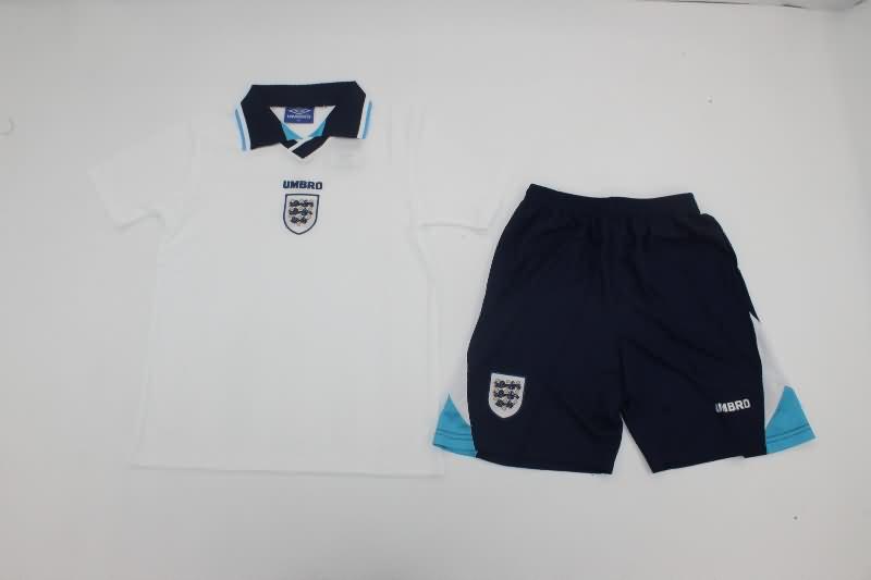 Kids England Soccer Jersey Home Replica 1996