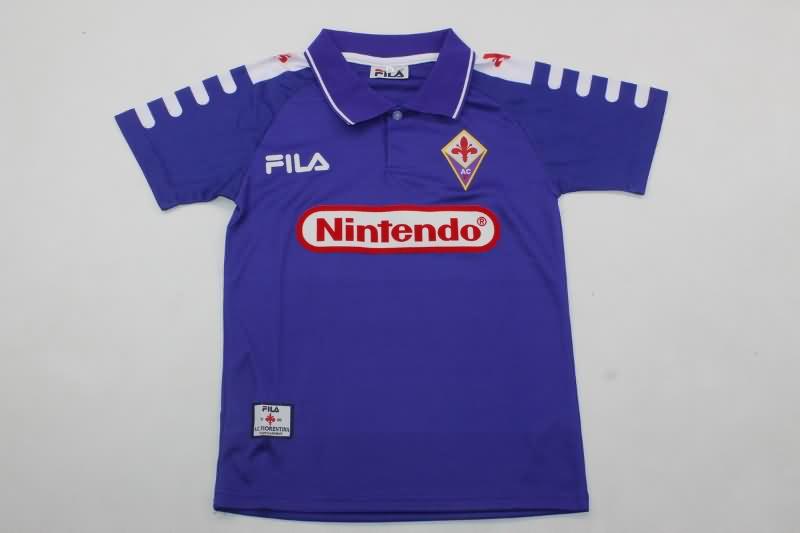 Kids Fiorentina Soccer Jersey Home Replica 1998/99