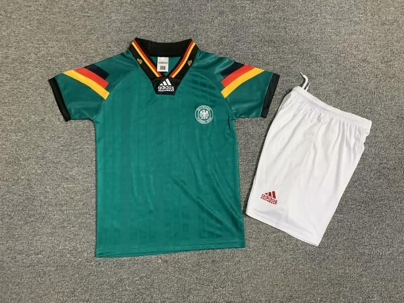 Kids Germany Soccer Jersey Away Replica 1992