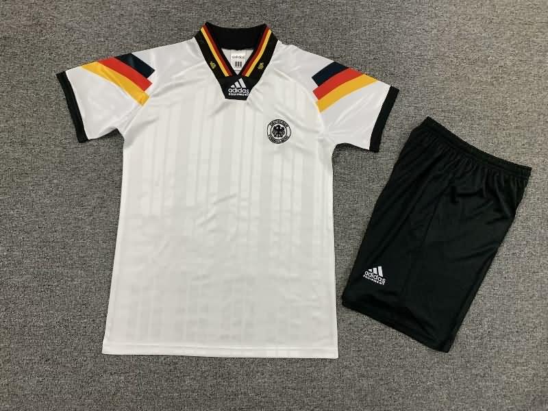 Kids Germany Soccer Jersey Home Replica 1992